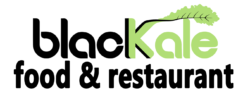 Logo black kale food and restaurant vykrojene